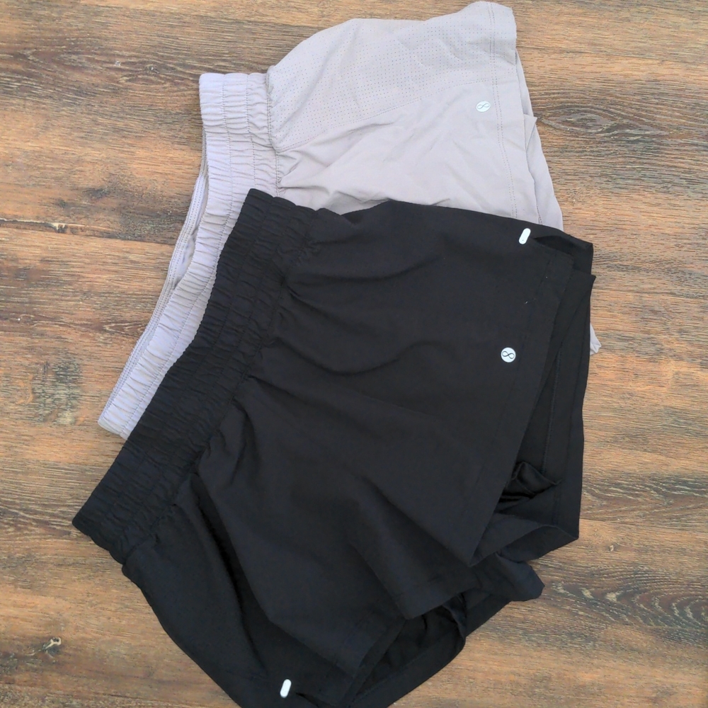 2 pairs Layer 8 (Lululemon dupes) shorts